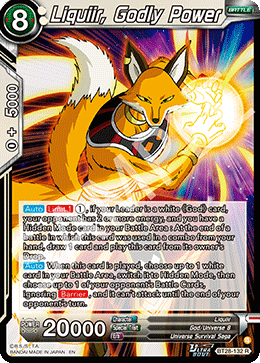 Liquiir, Godly Power, Prismatic Clash Release Event · BT28-132