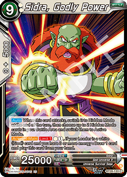 Sidra, Godly Power, Prismatic Clash · BT28-133