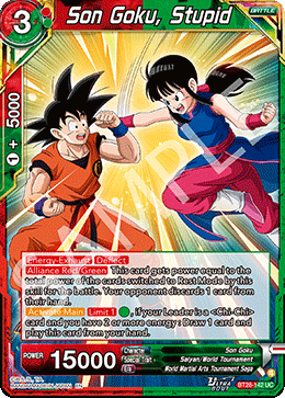 Son Goku, Stupid, Prismatic Clash Release Event · BT28-142