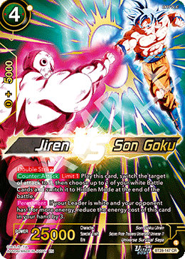 Jiren VS Son Goku, Prismatic Clash · BT28-147
