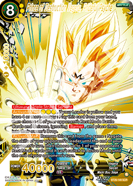 Prince of Destruction Vegeta, Prideful Psyche, Prismatic Clash · BT28-149