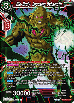 Bio-Broly, Imposing Behemoth, Fearsome Rivals · BT29-004