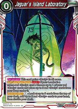 Jaguar’s Island Laboratory, Fearsome Rivals · BT29-023