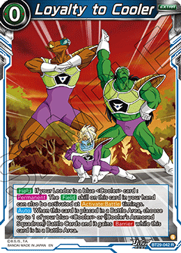 Loyalty to Cooler, Fearsome Rivals Release Event · BT29-042