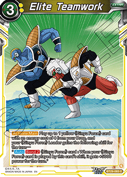 Elite Teamwork, Fearsome Rivals · BT29-083