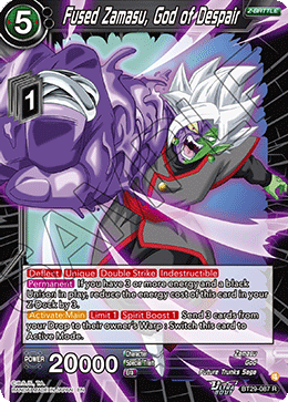 Fused Zamasu, God of Despair, Fearsome Rivals Release Event · BT29-087