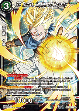 SS Trunks, Implanted Loyalty, Fearsome Rivals · BT29-121