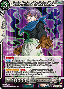 Trunks, Erosion of the Mind and Body, Fearsome Rivals · BT29-122