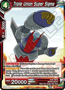 Triple Union Super Sigma, Cross Worlds · BT3-021