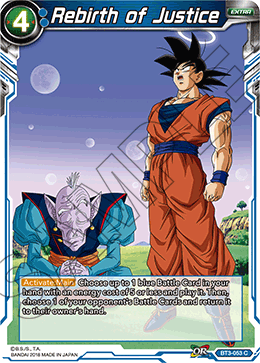 Rebirth of Justice, Cross Worlds · BT3-053