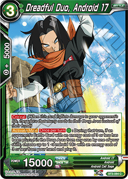 Dreadful Duo, Android 17, Cross Worlds · BT3-064