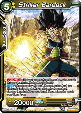 Striker Bardock, Cross Worlds · BT3-086