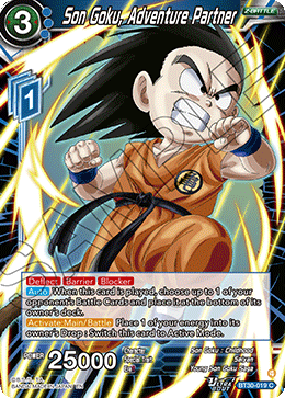 Son Goku, Adventure Partner, Three Glorious Fighters · BT30-019