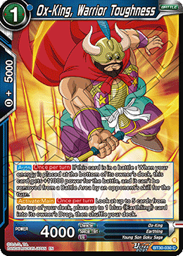 Ox-King, Warrior Toughness, Three Glorious Fighters · BT30-030