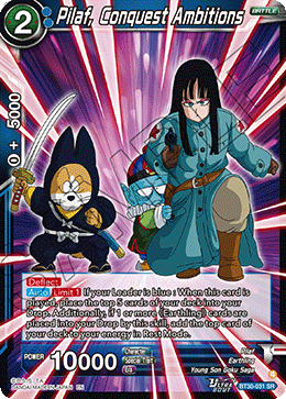 Pilaf, Conquest Ambitions, Three Glorious Fighters · BT30-031