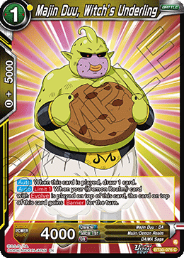 Majin Duu, Witch's Underling, Three Glorious Fighters · BT30-076