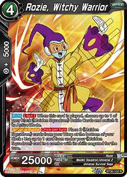 Rozie, Witchy Warrior, Three Glorious Fighters Release Event · BT30-102