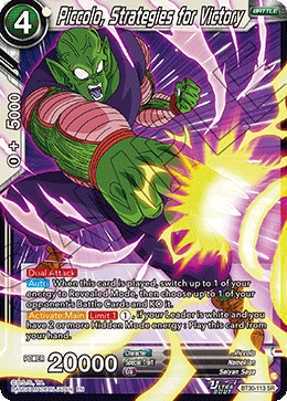 Piccolo, Strategies for Victory, Three Glorious Fighters · BT30-113