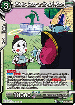 Chiaotzu, Training on King Kai's Planet, Three Glorious Fighters Release Event · BT30-120