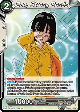 Pan, Strong Bonds, Three Glorious Fighters Release Event · BT30-125