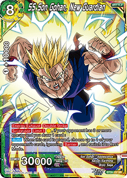 SS Son Gohan, New Guardian, Three Glorious Fighters · BT30-137
