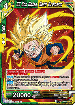 SS Son Goten, Spirit Explosion, Three Glorious Fighters · BT30-138