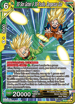 SS Son Goten & SS Trunks, Drangerous Duo, Three Glorious Fighters Release Event · BT30-139