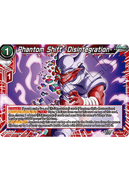 Phantom Shift -Disintegration-, Impact Beyond Dimensions · BT31-004