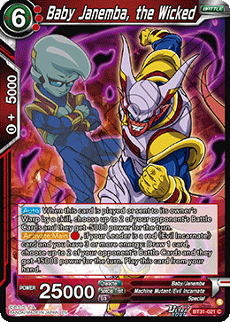Baby Janemba, the Wicked, Impact Beyond Dimensions · BT31-021