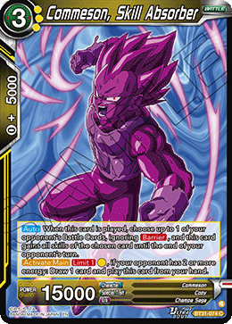 Commeson, Skill Absorber, Impact Beyond Dimensions · BT31-074