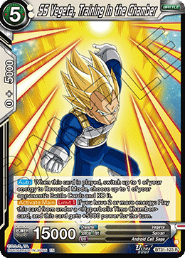 SS Vegeta, Training in the Chamber, Impact Beyond Dimensions Release Event · BT31-123