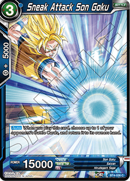 Sneak Attack Son Goku, Colossal Warfare · BT4-026