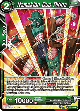 Namekian Duo Pirina, Colossal Warfare · BT4-058