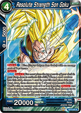 Resolute Strength Son Goku, Miraculous Revival · BT5-030