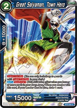 Great Saiyaman, Town Hero, Miraculous Revival · BT5-032
