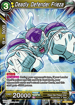 Deadly Defender Frieza, Miraculous Revival · BT5-092