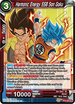 Harmonic Energy SSB Son Goku, Destroyer Kings · BT6-003