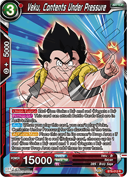 Veku, Contents Under Pressure, Judge Promotion Cards · BT6-012