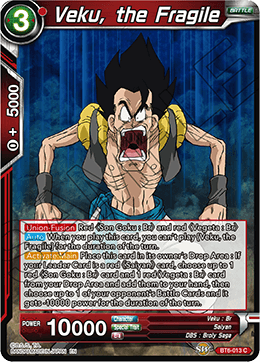 Veku, the Fragile, Destroyer Kings Pre-Release Cards · BT6-013