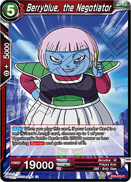 Berryblue, the Negotiator, Destroyer Kings Pre-Release Cards · BT6-019