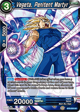 Vegeta, Penitent Martyr, Destroyer Kings · BT6-033