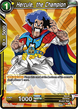 Hercule, the Champion, Destroyer Kings Pre-Release Cards · BT6-087