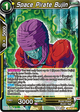 Space Pirate Bujin, Destroyer Kings Pre-Release Cards · BT6-100