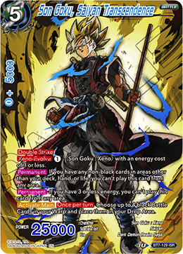 Son Goku, Saiyan Transcendence, Revision Pack 2020 · BT7-129