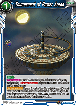 Tournament of Power Arena, Universal Onslaught Pre-Release Cards · BT9-037