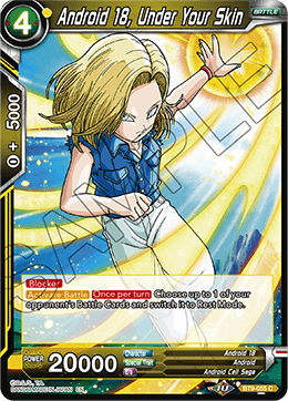 Android 18, Under Your Skin, Universal Onslaught · BT9-055