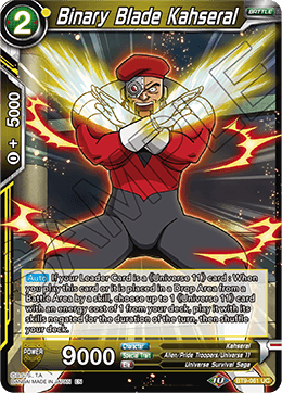 Binary Blade Kahseral, Universal Onslaught · BT9-061