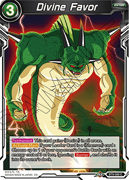 Divine Favor, Universal Onslaught Pre-Release Cards · BT9-088