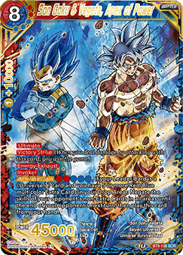 Son Goku & Vegeta, Apex of Power, Universal Onslaught · BT9-136