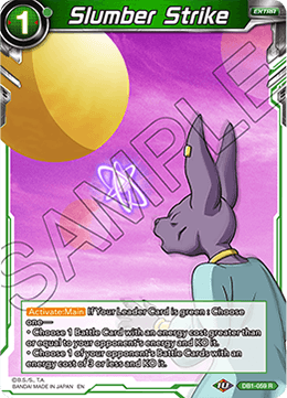 Slumber Strike, Draft Box 04 - Dragon Brawl · DB1-059